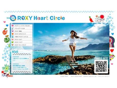 ���������֥��ɡ�ROXY�פ��������ȡݥ����å�����С�������ѥ�